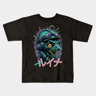 MANTIS MONSTER INFECTED insect Kids T-Shirt